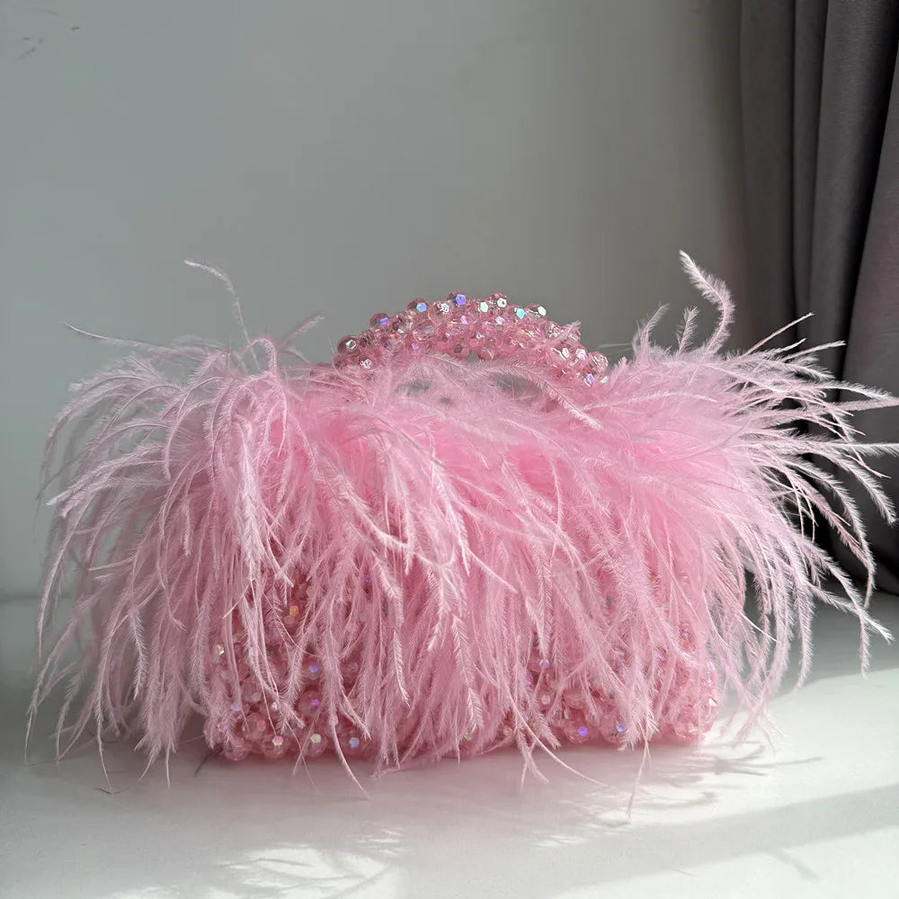 Variant image for Lotte | Dames Handtas Acryl met Parels voor Feestjes en Evenementen-37