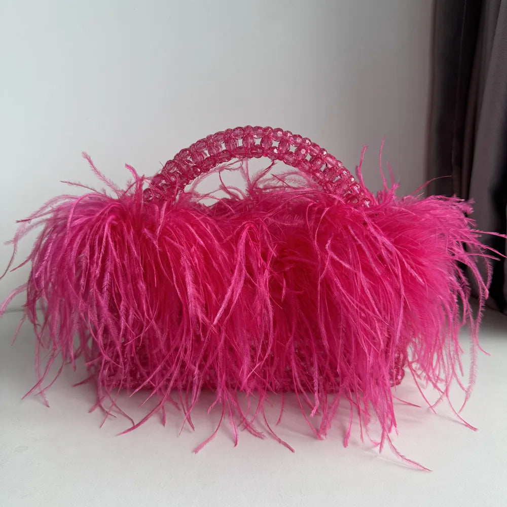 Variant image for Lotte | Dames Handtas Acryl met Parels voor Feestjes en Evenementen-21