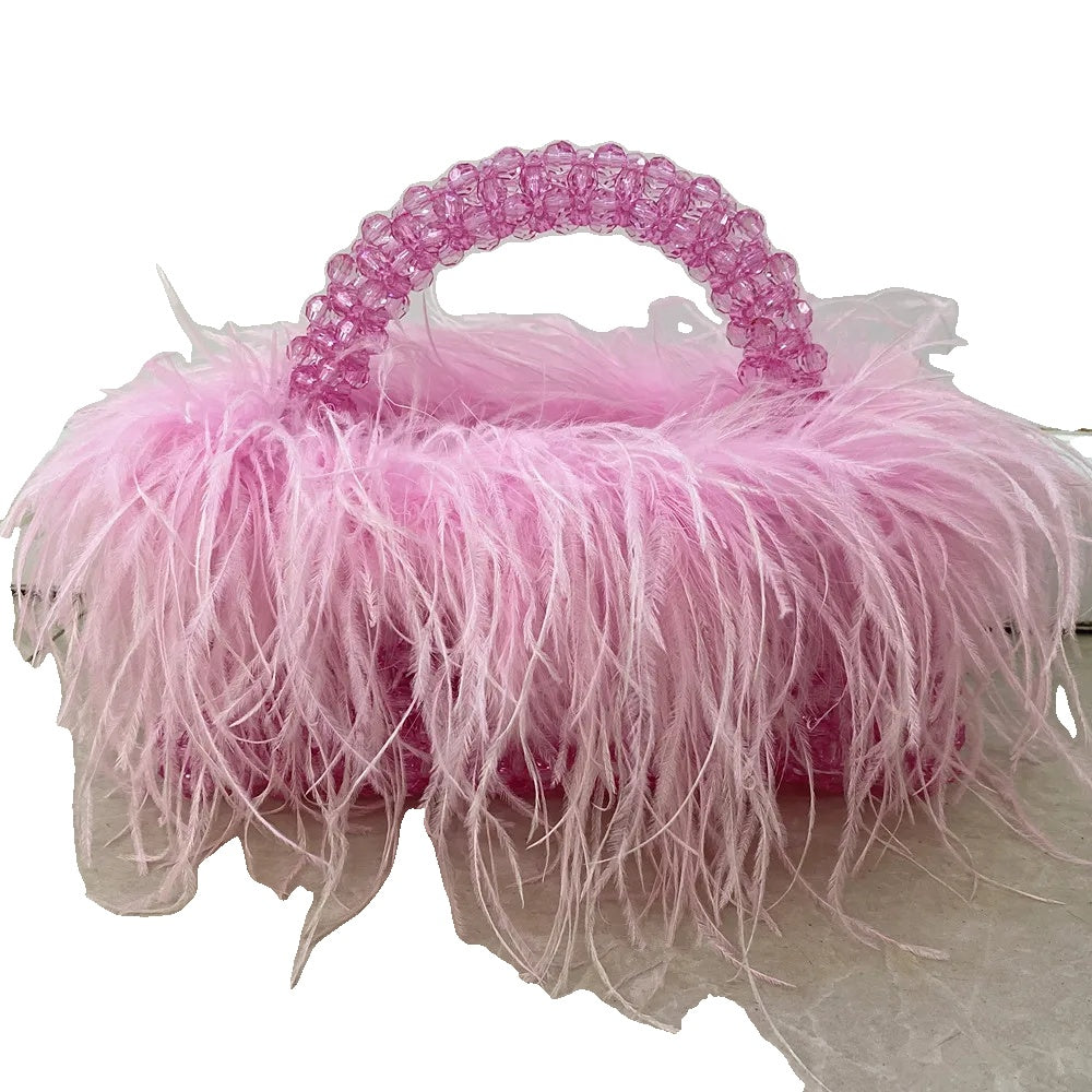 Variant image for Lotte | Dames Handtas Acryl met Parels voor Feestjes en Evenementen-40