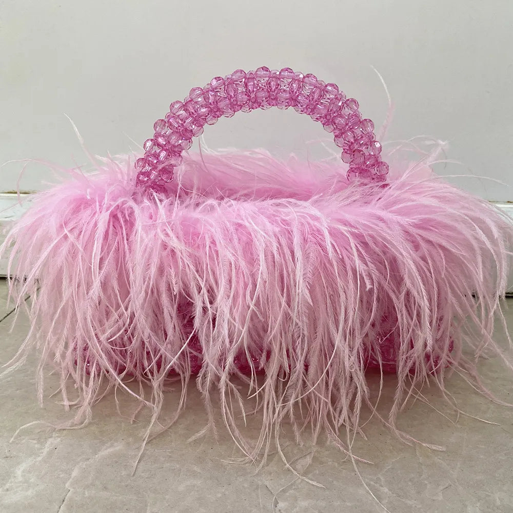 Variant image for Lotte | Dames Handtas Acryl met Parels voor Feestjes en Evenementen-6