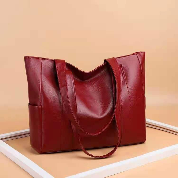 Sophia Vintage Leren Schoudertas - Klassiek - Modieuze Vrouwen