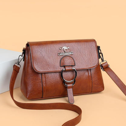 Janneke | Luxe PU Leren Schoudertas
