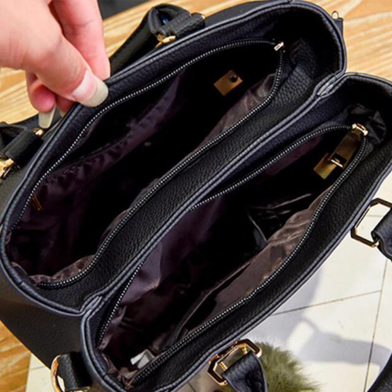 Sophie | Luxe Handtas met Zipper en Versiering