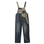 Agatha | Dames Jumpsuit Denim voor Zomer met Verstelbare Banden