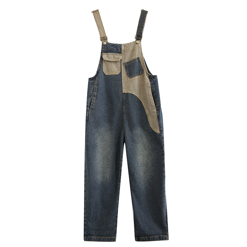 Agatha | Dames Jumpsuit Denim voor Zomer met Verstelbare Banden