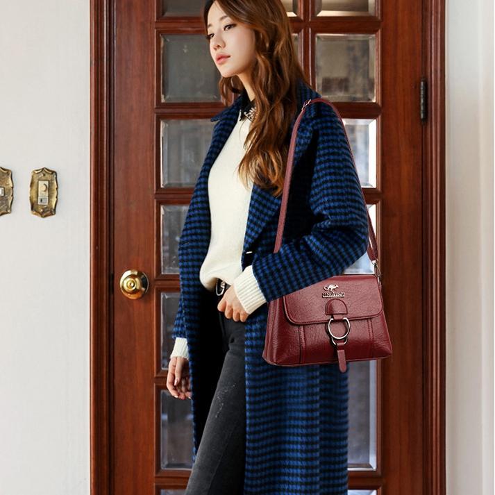 Janneke | Luxe PU Leren Schoudertas