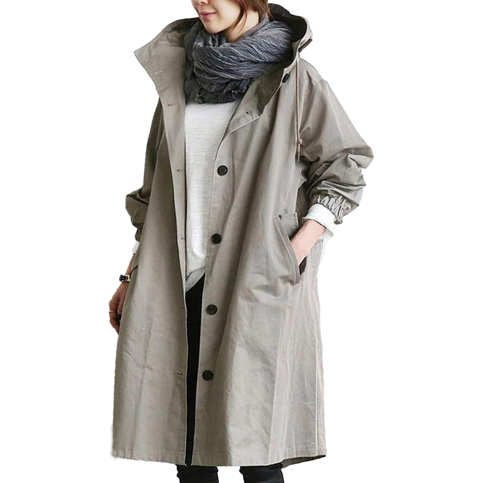 Variant image for Lotte | Dames Lange Regenjas Waterdicht voor Lente en Zomer-19