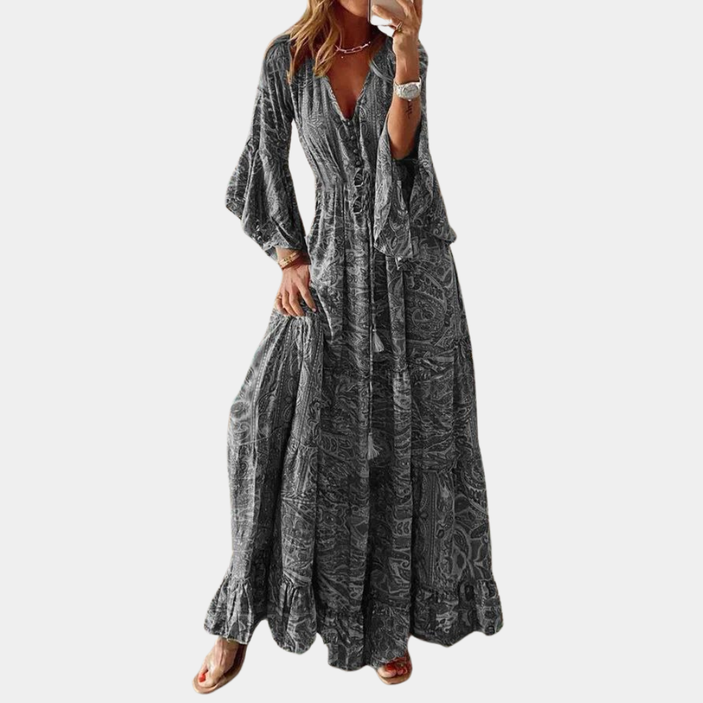 Variant image for Lotte | Lange Jurk Dames Polyester voor Zomer Feesten-7