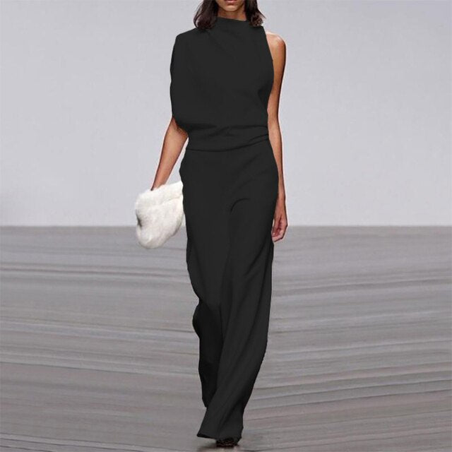 Variant image for Elyse | Dames Jumpsuit Ademend Materiaal voor Zomeravonden-13