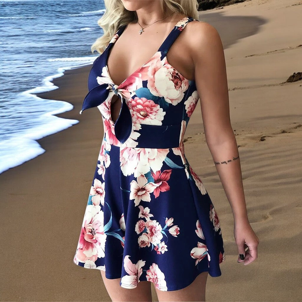 Variant image for Isla | Dames Jumpsuit Katoen met Boogdetail voor Zomeruitjes-57
