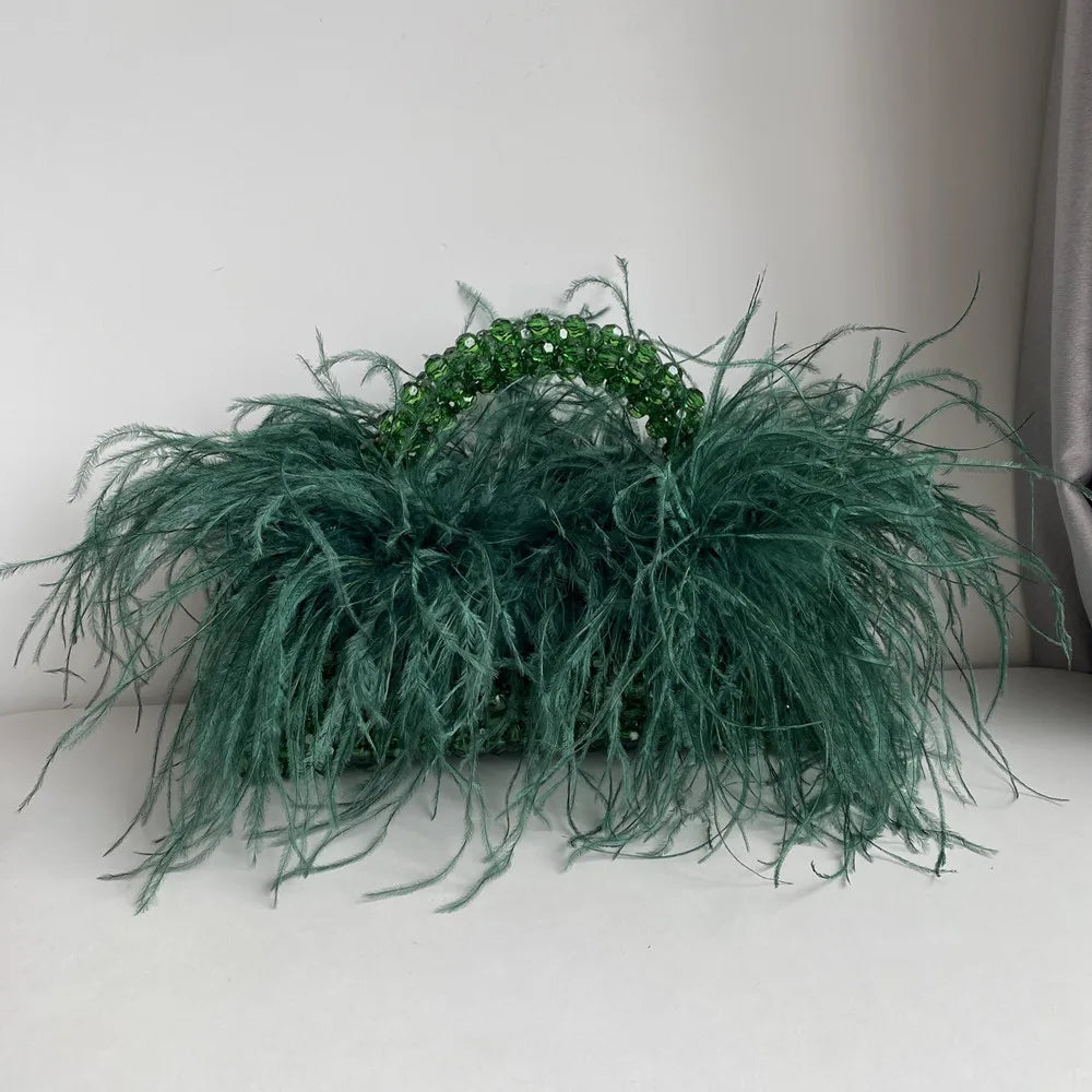 Lotte | Dames Handtas Acryl met Parels voor Feestjes en Evenementen-5