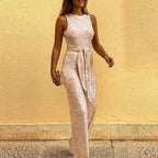 Amelia | Dames Jumpsuit Zwart Katoen voor Feestelijke Evenementen-3