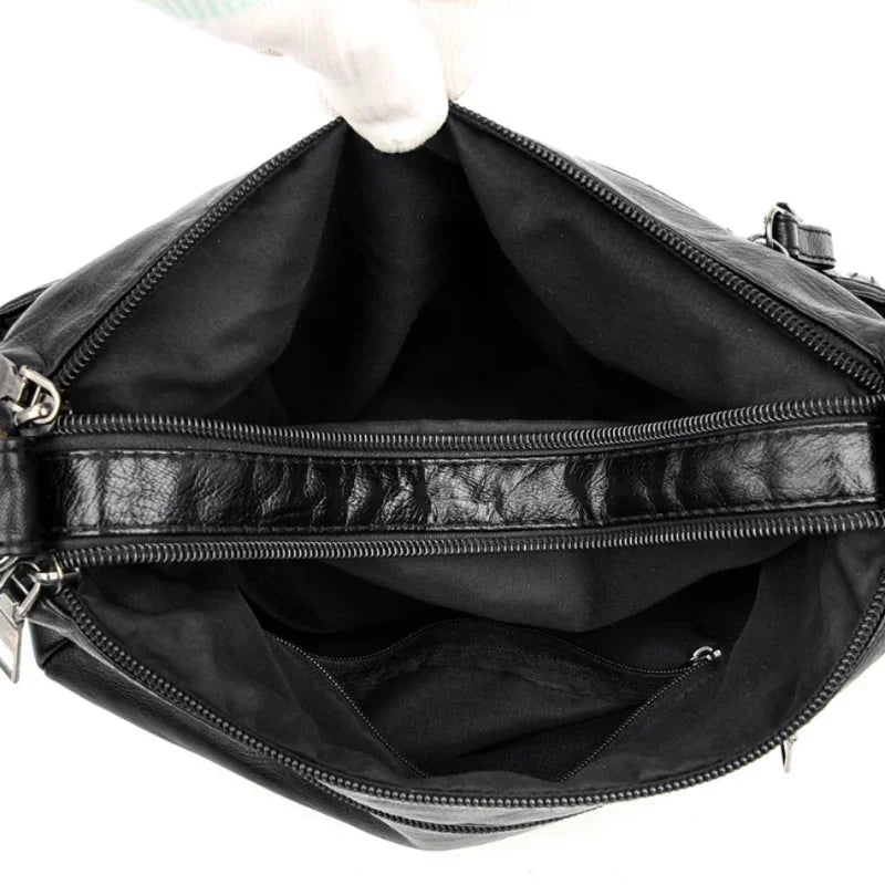 Emma | Dames Crossbody Tas Zacht Leer voor Casual Gebruik