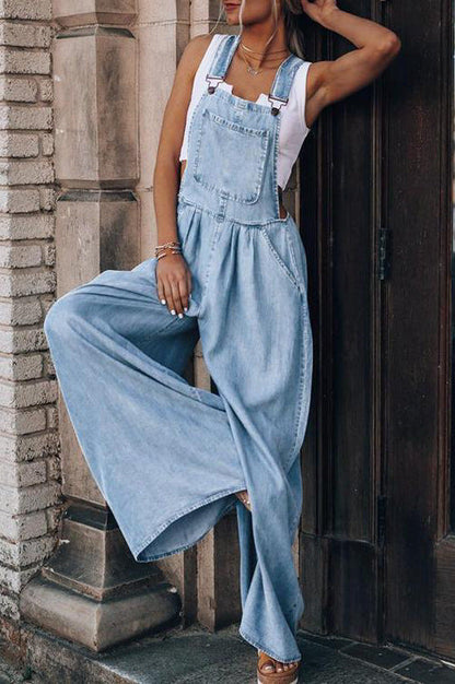 Mila | Dames Jumpsuit Denim voor Casual Chic-5