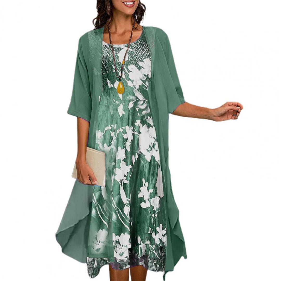 Zomerjurk Dames van Ademend Elastisch Materiaal – Flatterend en Comfortabel in Diverse Kleuren en Maten 1