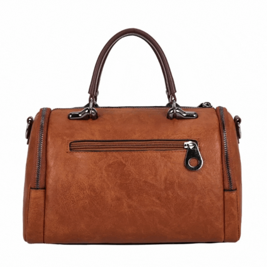 Elegante Handtas Dames met Afneembare Charme en Meerdere Compartimenten-5