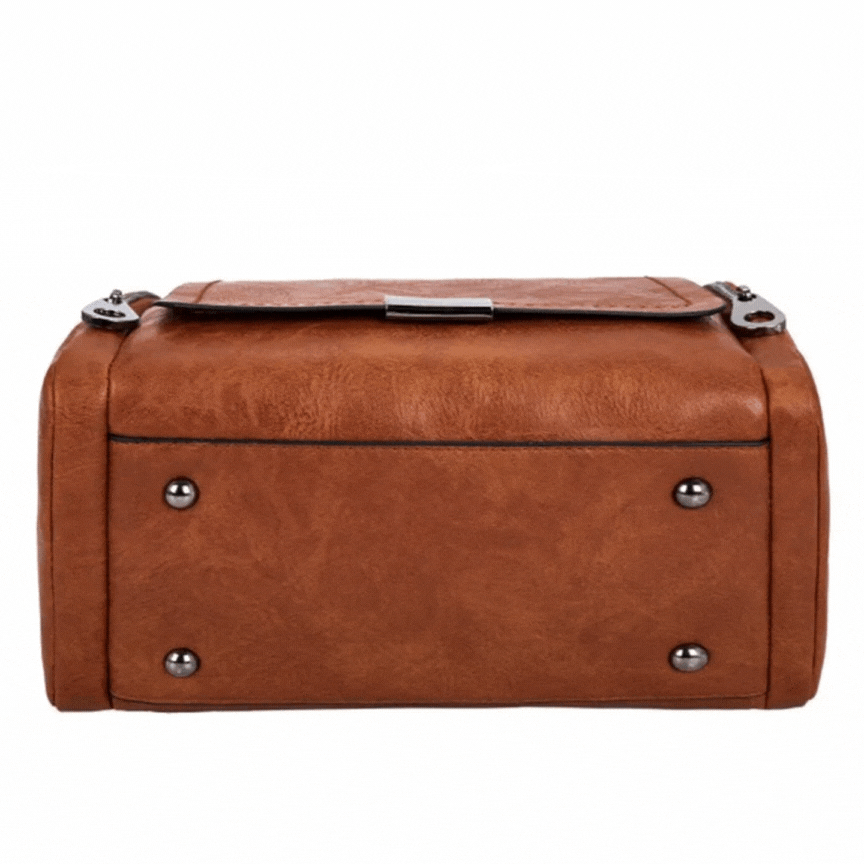 Elegante Handtas Dames met Afneembare Charme en Meerdere Compartimenten-6