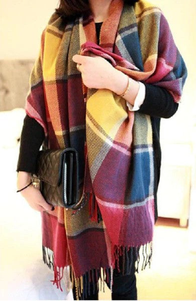 Yara | Luxe Kasjmier sjaal | Warm en Stijlvol