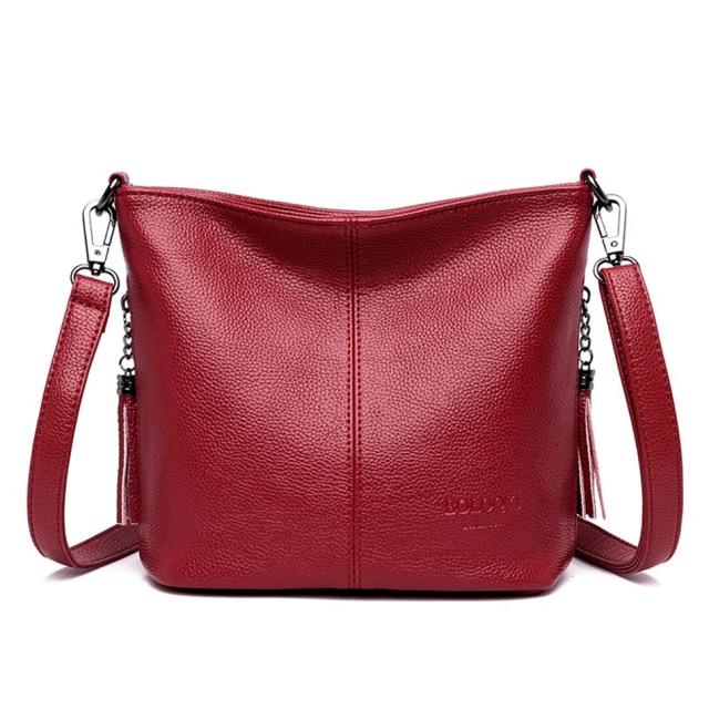 Lieke | Designer Messenger Bag van PU Leer