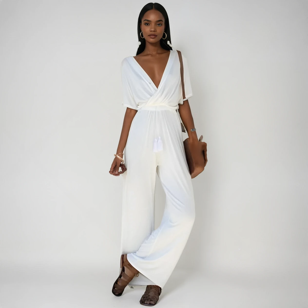 Aurora | Dames Jumpsuit Katoen voor Feestelijke Gelegenheden-2