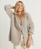 Cashmere V-hals cardigan