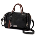Elegante Handtas Dames met Afneembare Charme en Meerdere Compartimenten-2