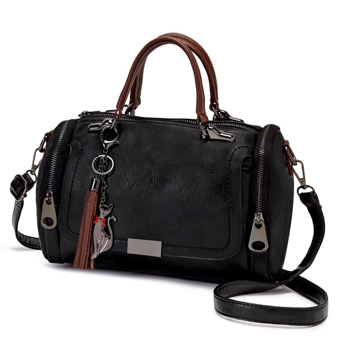 Variant image for Elegante Handtas Dames met Afneembare Charme en Meerdere Compartimenten-2