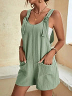 Elara | Dames Korte Jumpsuit Katoen voor Feestelijke Zomeruitjes-3