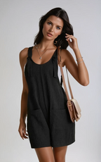 Elara | Dames Korte Jumpsuit Katoen voor Feestelijke Zomeruitjes-1