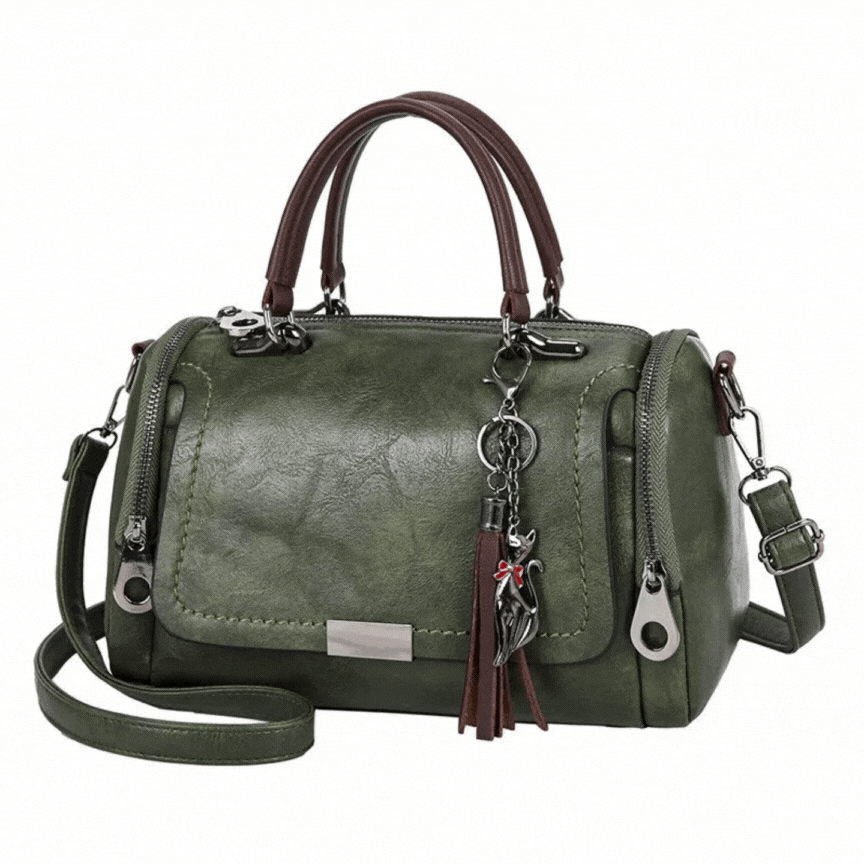 Variant image for Elegante Handtas Dames met Afneembare Charme en Meerdere Compartimenten-1