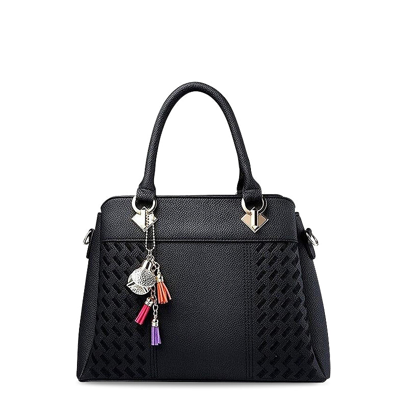 Natalia | Dames Handtas Vegan Leer met Luxe Goudkleurige Hardware-5