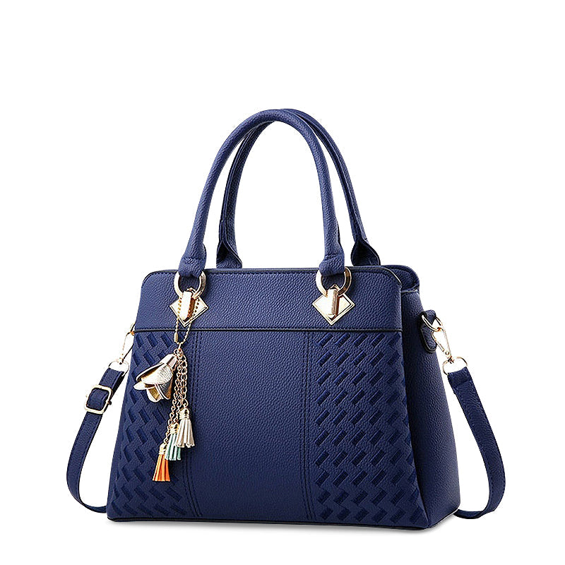 Variant image for Natalia | Dames Handtas Vegan Leer met Luxe Goudkleurige Hardware-4