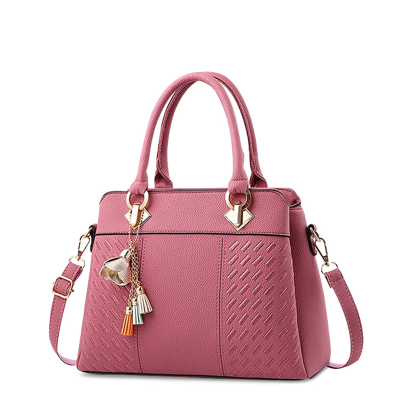 Variant image for Natalia | Dames Handtas Vegan Leer met Luxe Goudkleurige Hardware-2