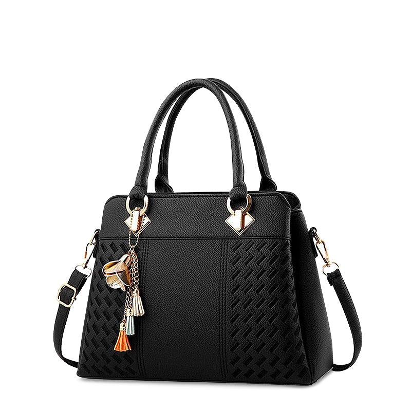 Variant image for Natalia | Dames Handtas Vegan Leer met Luxe Goudkleurige Hardware-1
