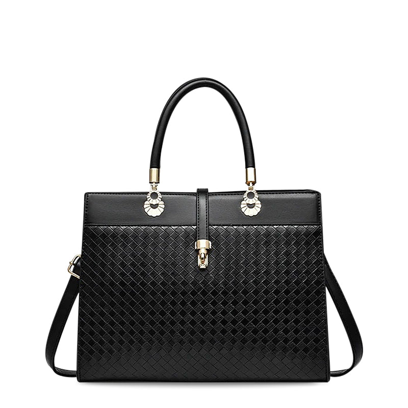 Madilyn | Dames Handtas Vegan Leer met Goudkleurige Hardware-1