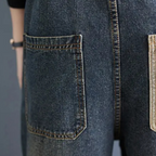 Agatha | Dames Jumpsuit Denim voor Zomer met Verstelbare Banden-4