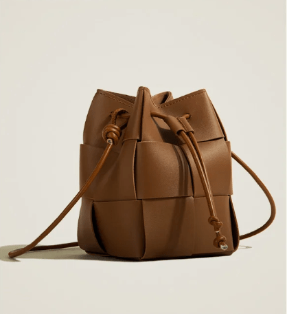 Variant image for Dames Crossbody Tas Zwart 25x20x10 cm Gevlochten Kunstleer-5