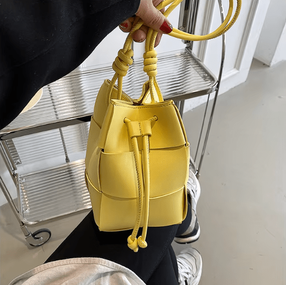 Variant image for Dames Crossbody Tas Zwart 25x20x10 cm Gevlochten Kunstleer-7