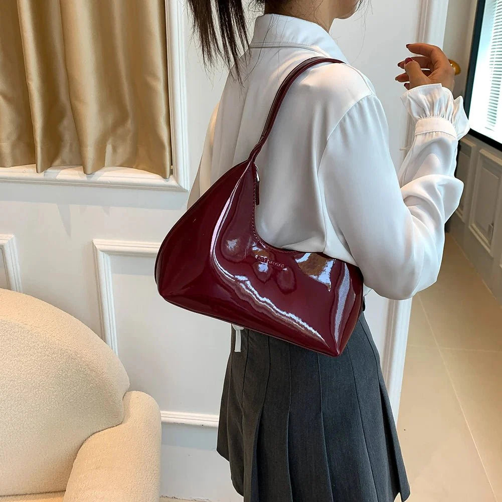 Elegante Leren Hobo-Tas voor Dagelijks Gebruik – Ruim Ontwerp met Hoogwaardig Leer in Neutrale Kleur-3